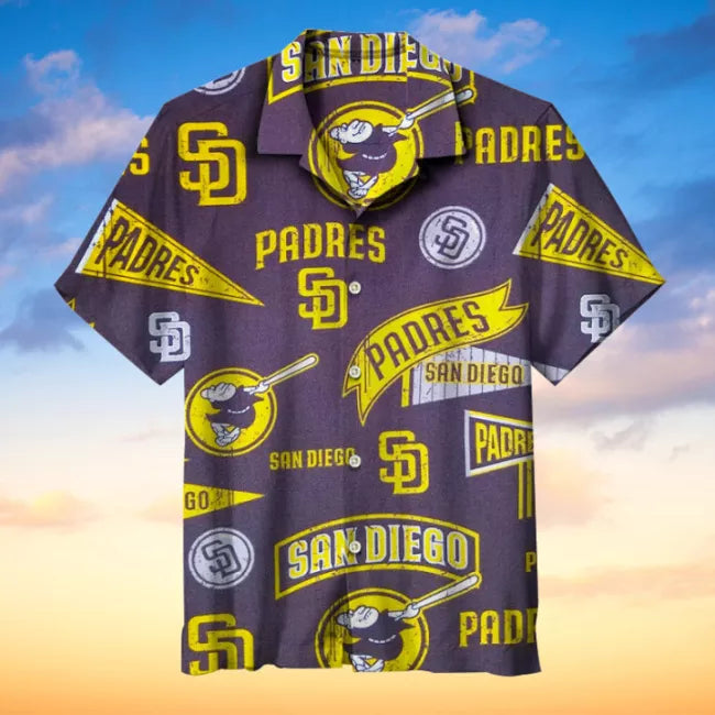 OwlOhh San Diego Padres Hawaiian Shirt