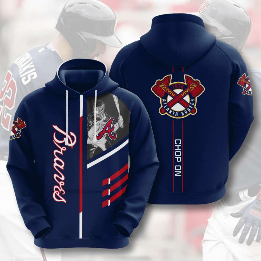 Sports Team Atlanta Braves No113 Pullover 3D Hoodie - OwlOhh - Owl  Ohh