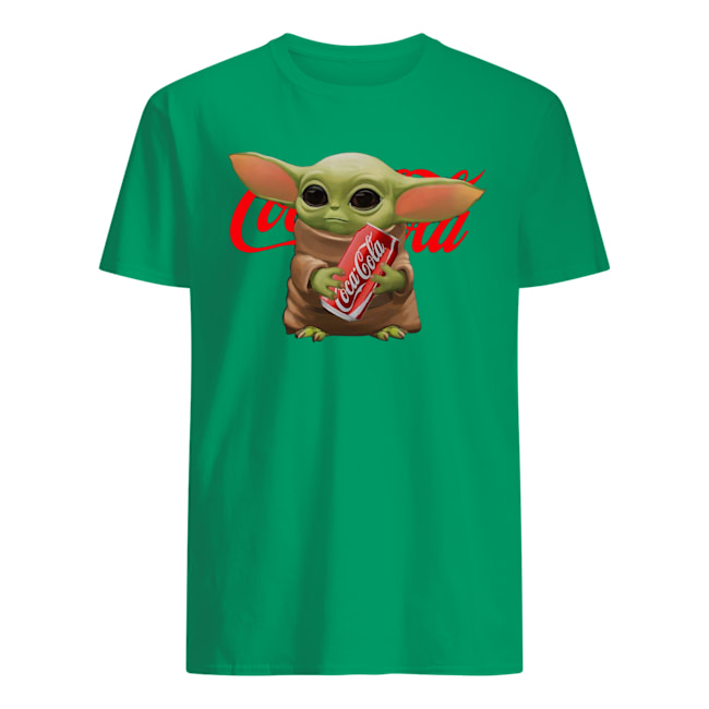 Baby yoda hug coca cola shirt - OwlOhh - Owl Ohh