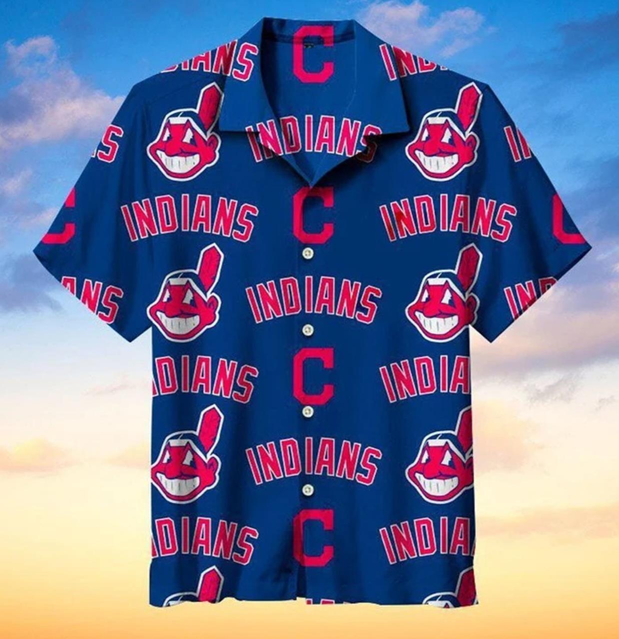 Baseball Team Cleveland Indians Mlb Baseball Hawaiian Shirt – Clothes For  Chill People