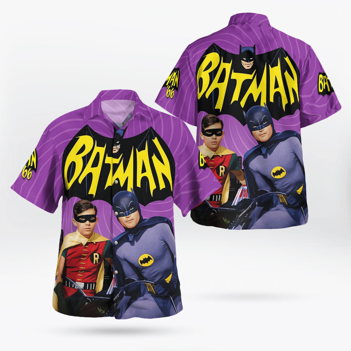 Batman And Robin Hawaiian Shirt