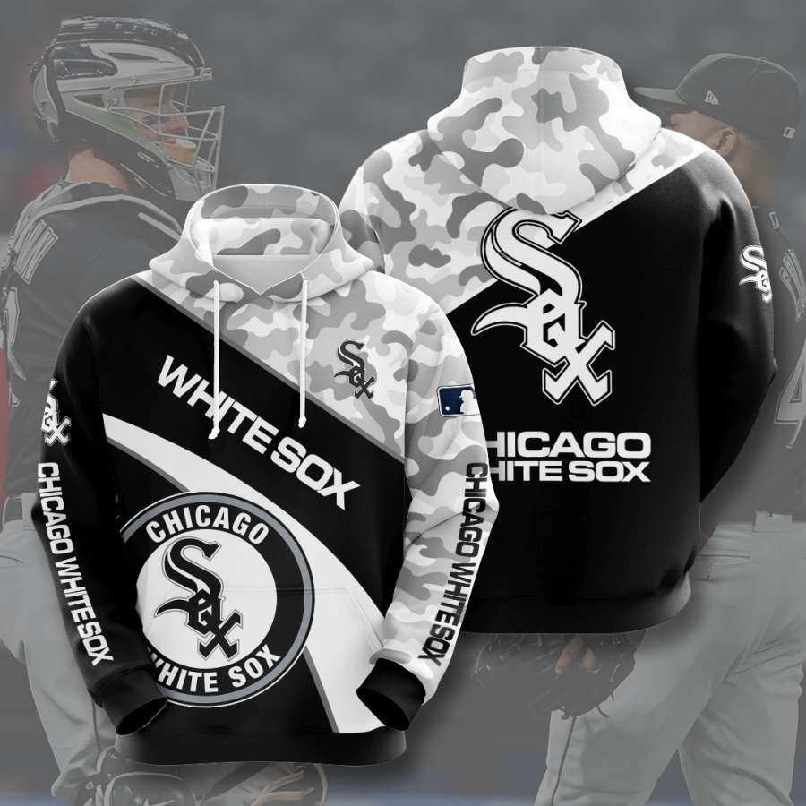 Chicago White Sox No367 Custom Pullover 3D Hoodie - OwlOhh - Owl Ohh