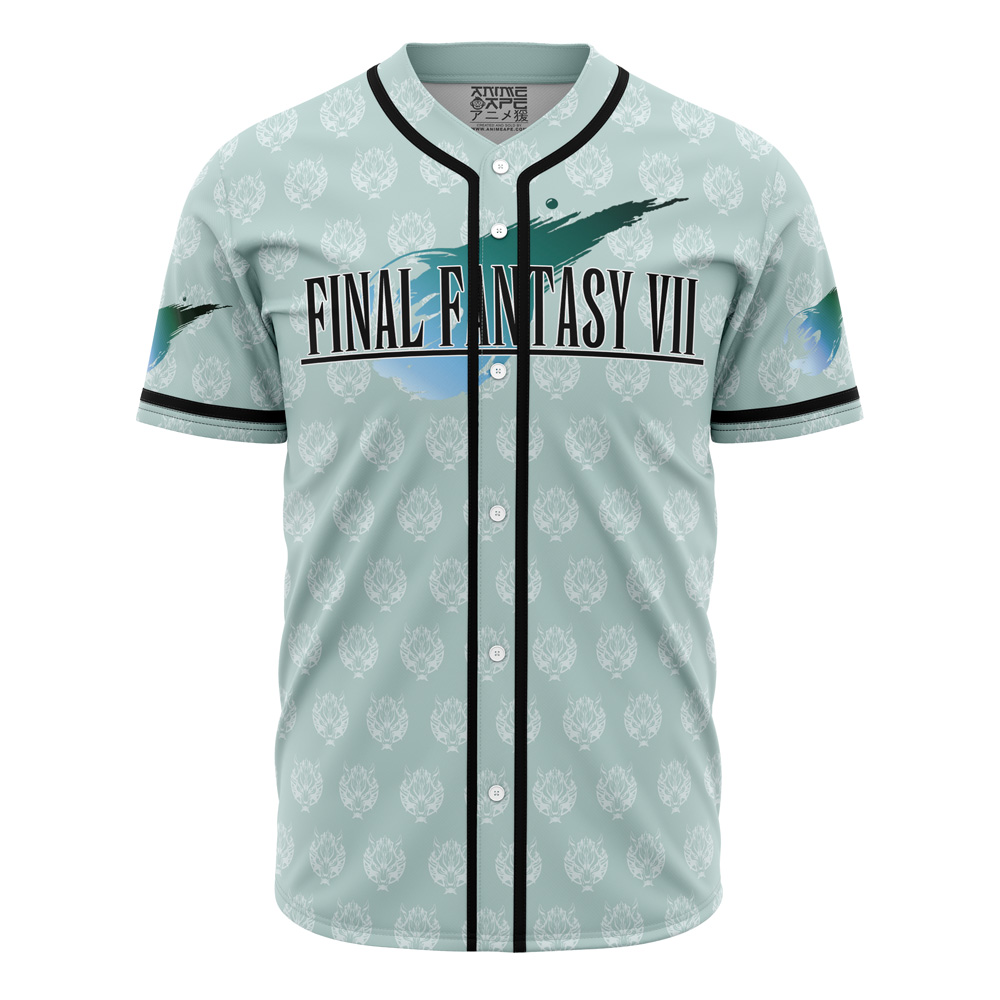 Cloud Strife Final Fantasy 7 Baseball Jersey
