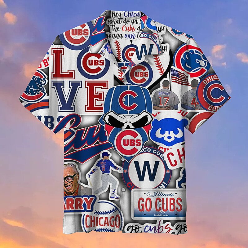 Chicago Cubs Hawaiian Shirt - Owl Ohh