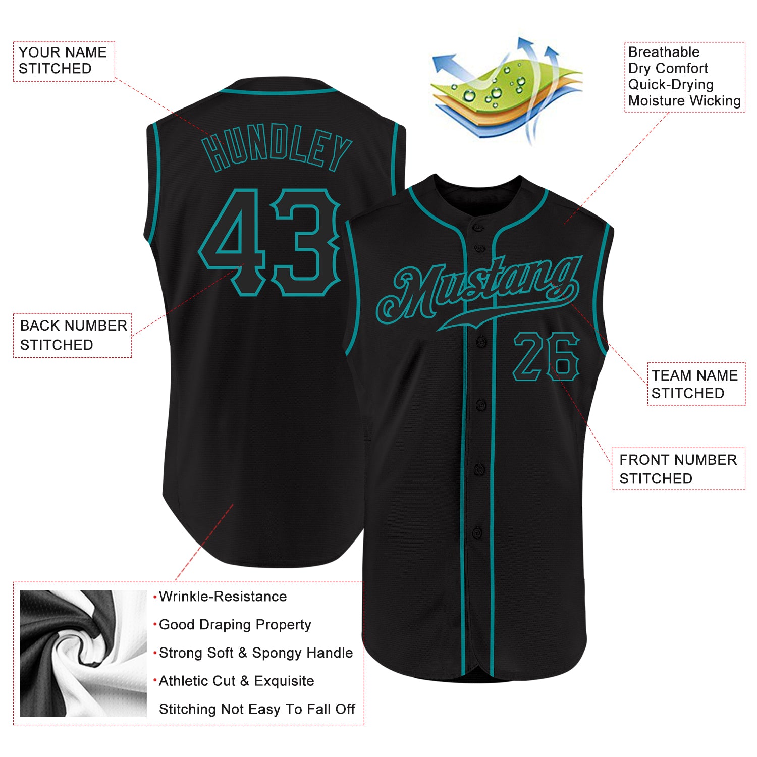 Custom Name And Number Miami Marlins Darth Vader Star Wars Baseball Jersey  Shirt Black