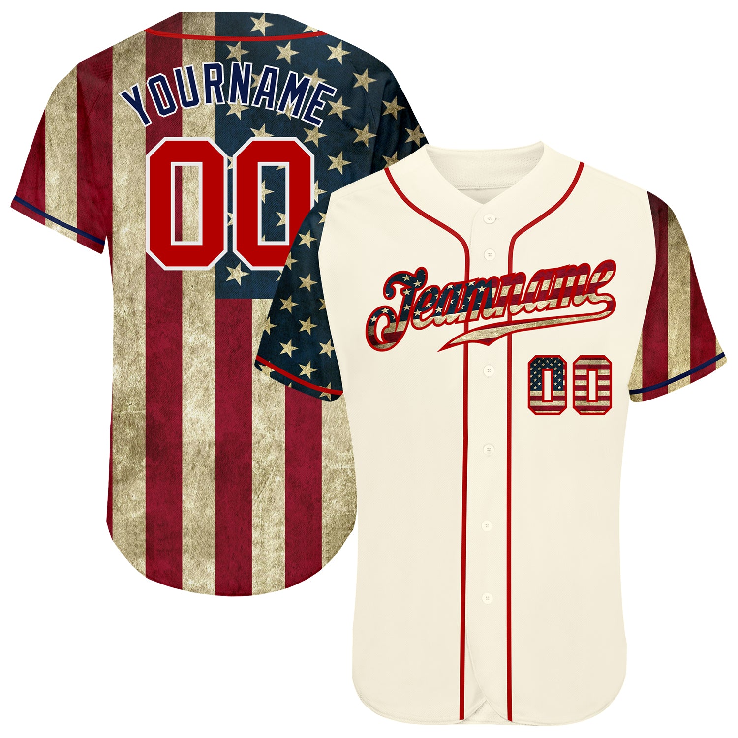 Custom Cream Baseball Jerseys  Cream Jerseys For Men's Women's