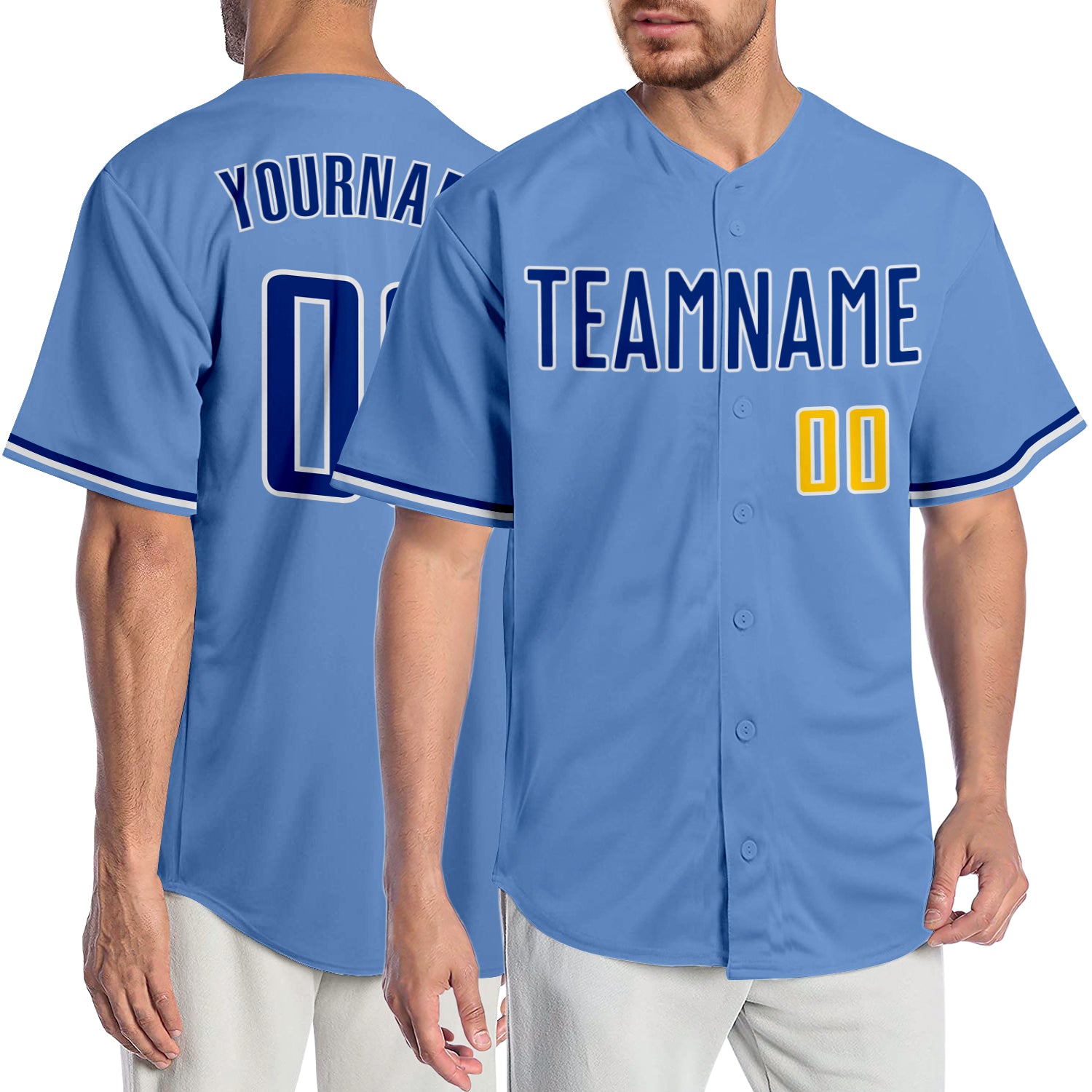 Custom Women's Baseball Style Jersey L