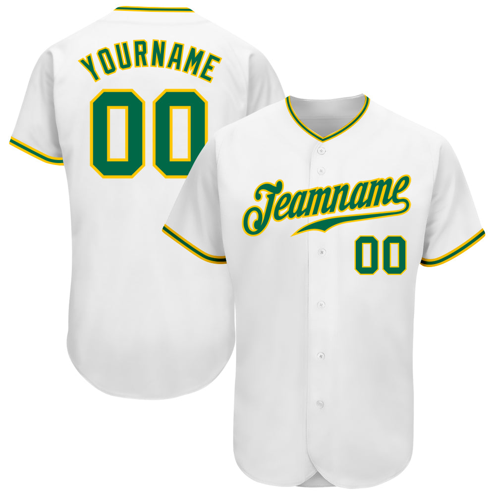 Customized Oakland Athletics White With Green Hawaiian Shirt - Owl Ohh