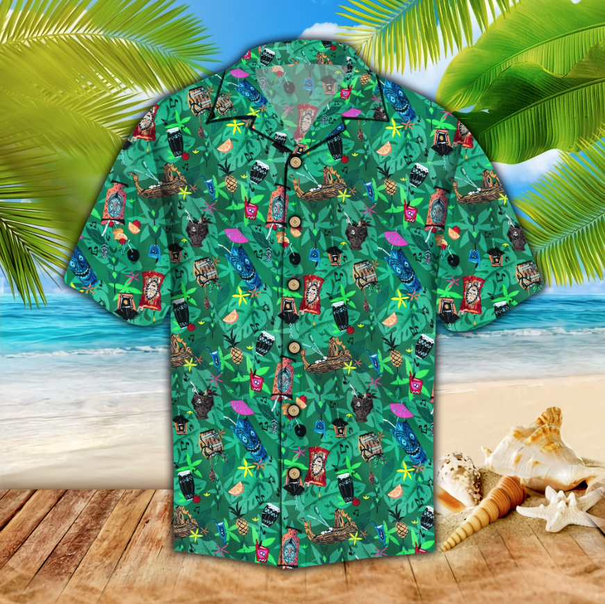 DN Tiki Hawaiian Shirt - Owl Ohh | Hawaii Shirts with Inspired Designs