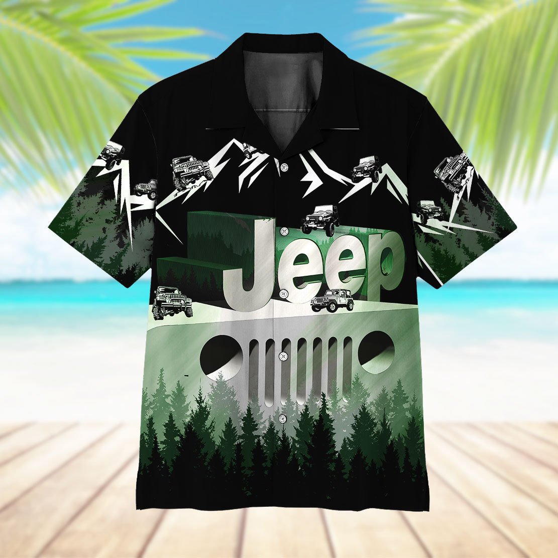 Gearhumans 3D U.S.Army Dad Veteran Fathers Day Custom Hawaiian Shirt