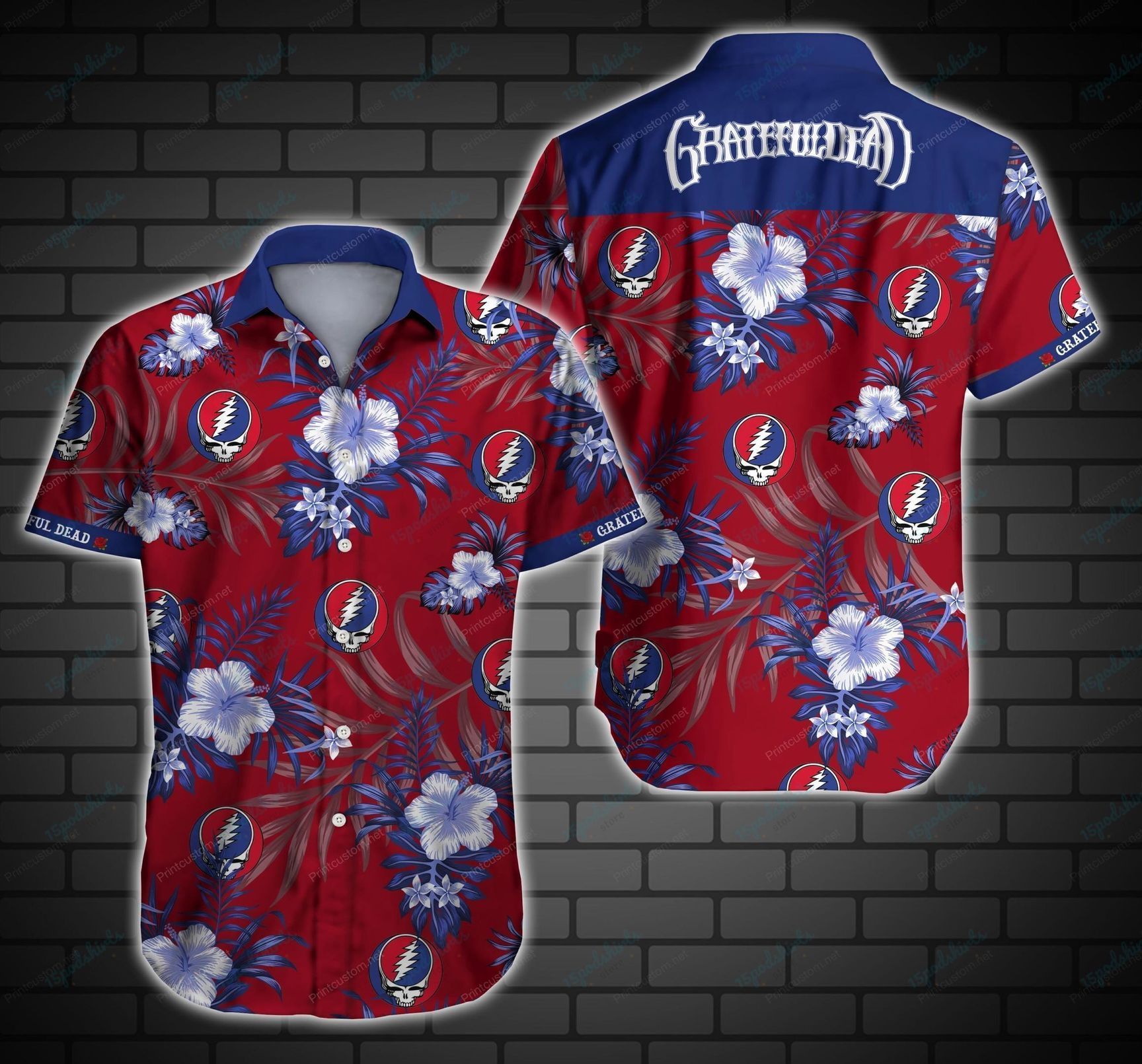 Customized Cleveland Indians Red With White Black Name Hawaiian Shirt - Owl  Ohh