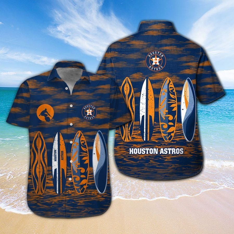 Houston Astros Custom Name Hawaiian Shirt - Owl Ohh