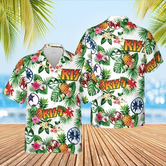 Kiss Rock Hawaiian Shirt