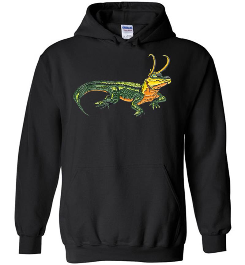 Loki Gator Alligator Loki Croki Crocodile God Of Mischief Hoodie – OwlOhh