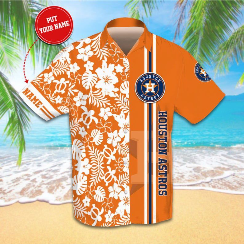 Houston Astros Unisex Personalized Hawaiian Shirt - Owl Ohh