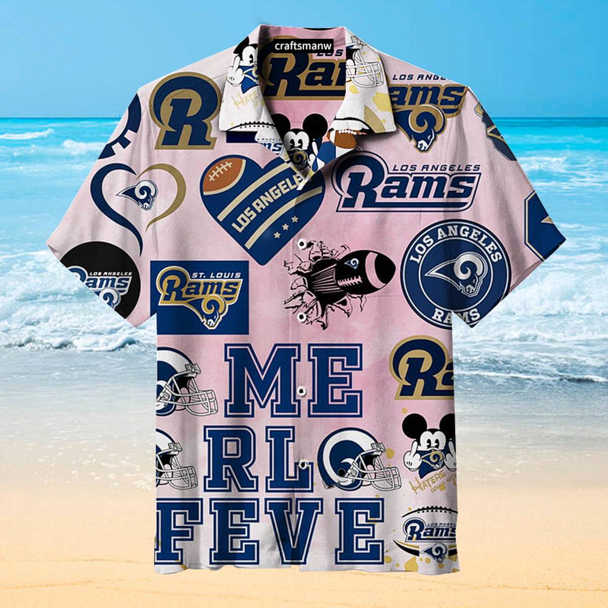 Los Angeles Rams Classic Hawaiian Shirt - Owl Ohh