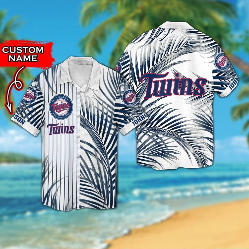 Minnesota Twins MLB Custom Name Hawaiian Shirt For Men And Women Best Gift  For Fans