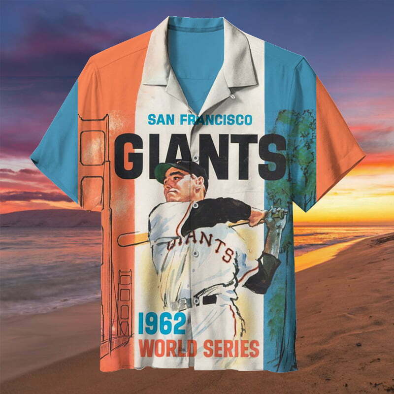 Custom Name Number San Francisco Giants Black Orange Hawaiian Shirt - Owl  Ohh