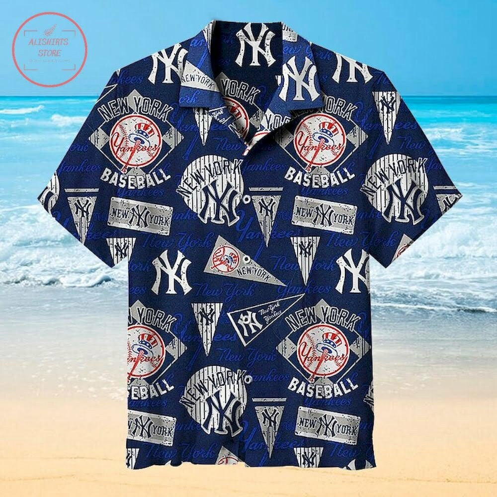 Ny Yankees Hawaii Hawaiian Shirt - Owl Ohh