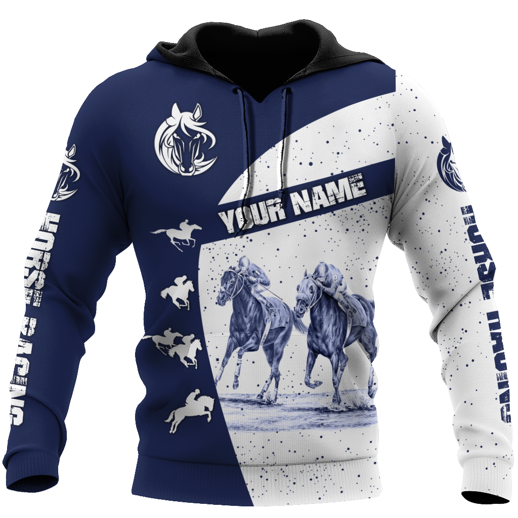 Personalized Horse Racing Shirts For Men And Women Tn 3D All Over Printed Custom Text Name For Men and Women – OwlOhh