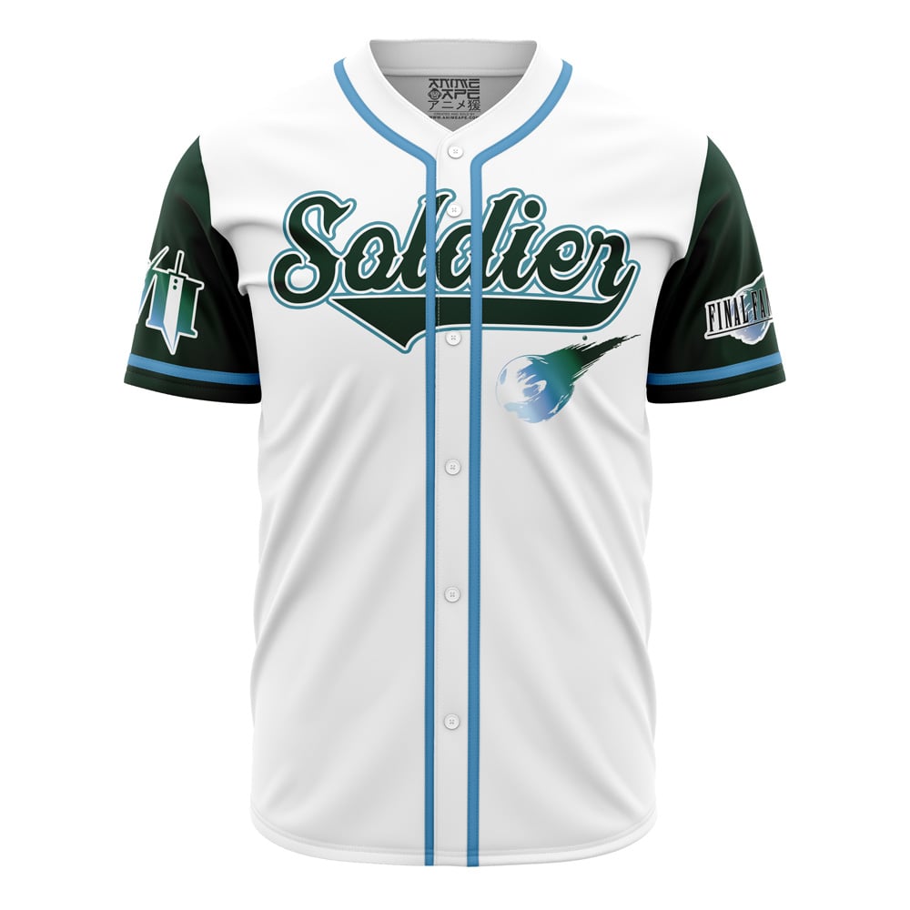 Soldier Final Fantasy 7 Baseball Jersey