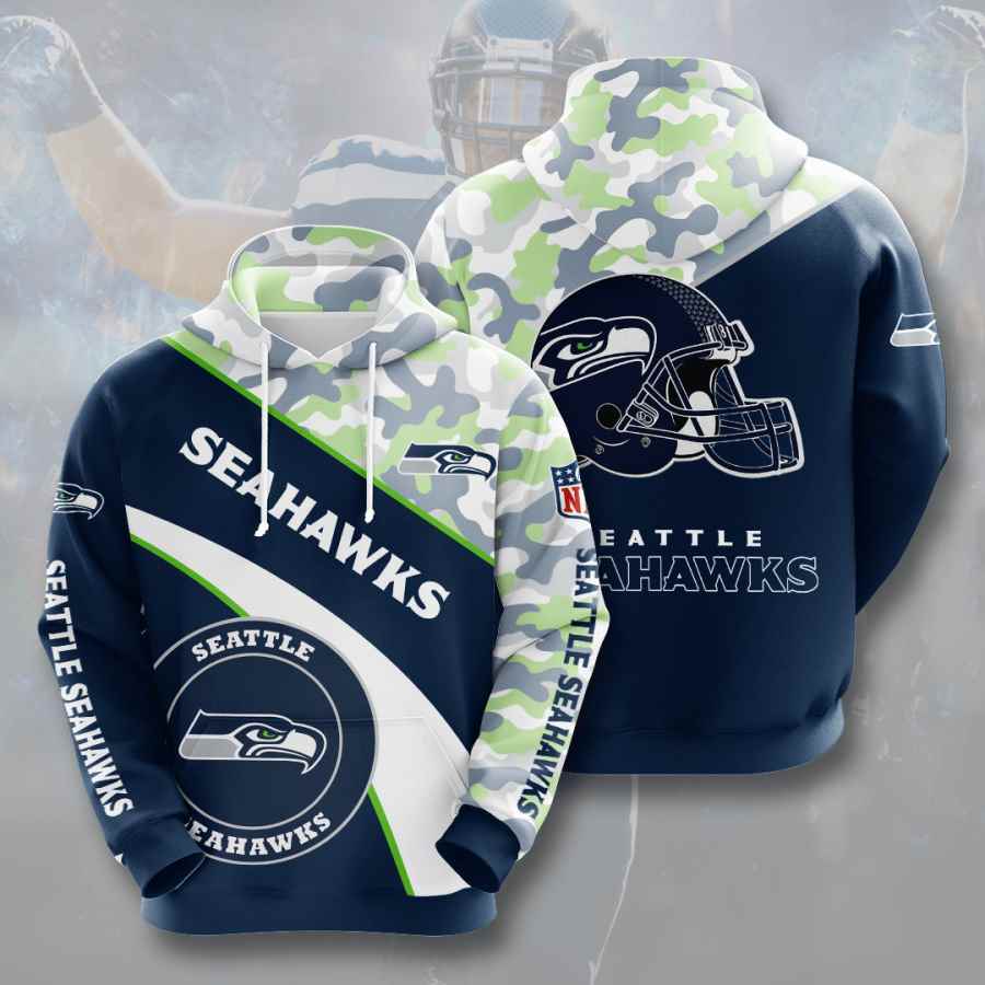 Sports American Football Nfl Seattle Seahawks Usa 649 Pullover 3D Hoodie  – OwlOhh