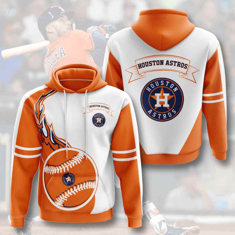 MLB Houston Astros Skull Funny Hoodie, Zip Hoodie 3D All Over Print