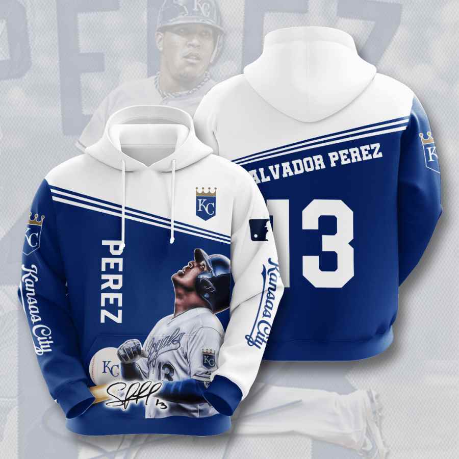 Kansas City Royals MLB Skull 3D Hoodie 3d Sweatshirt Baseball