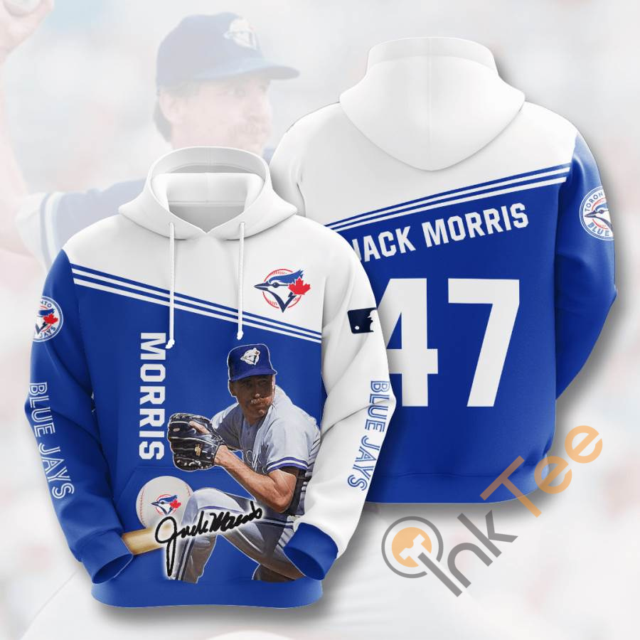 MLB Toronto Blue Jays Custom Name Number Mix Jersey Pullover Hoodie
