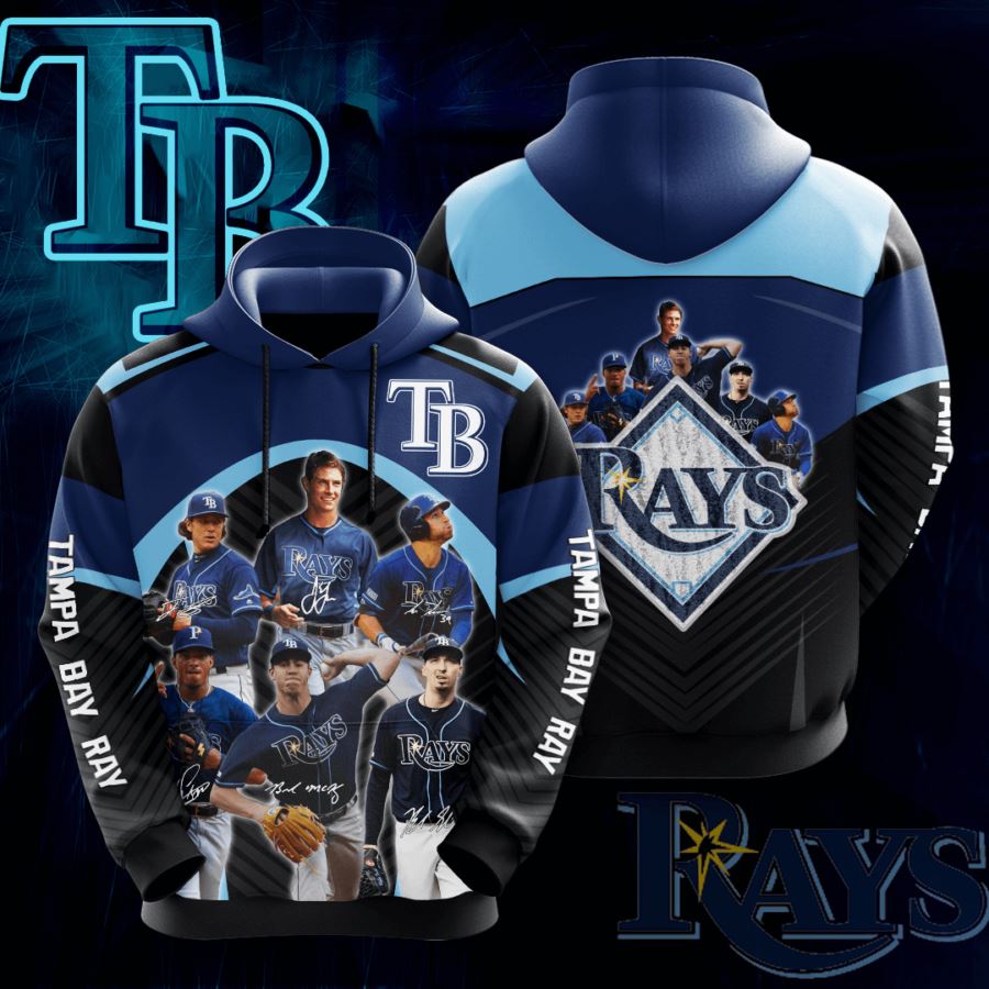 Sports Team Tampa Bay Rays No1011 Pullover 3D Hoodie - OwlOhh - Owl  Ohh