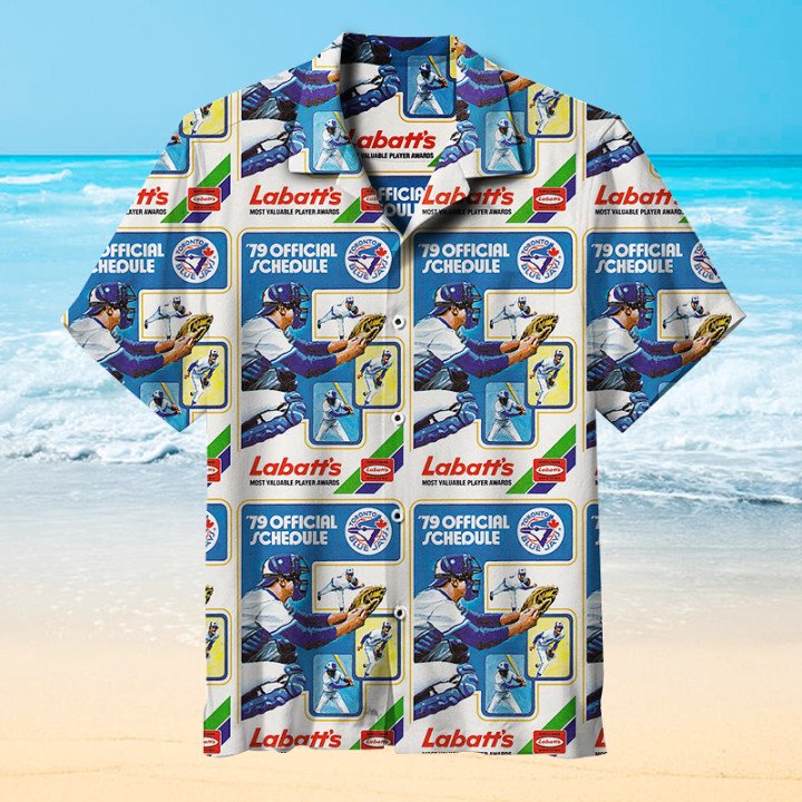 Personalized Toronto Blue Jays Hawaiian Shirts Short Beach - Owl Ohh