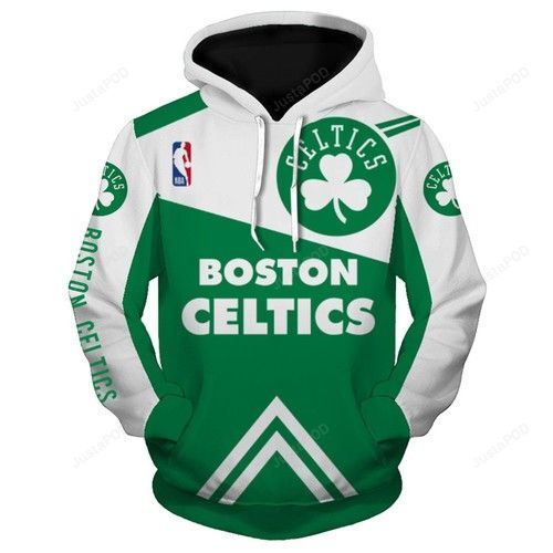 Boston Celtics Pullover And Zippered Hoodies Custom 3d Boston Celtics Graphic Printed 3d Hoodie All Over Print Hoodie For Men For Women  – OwlOhh