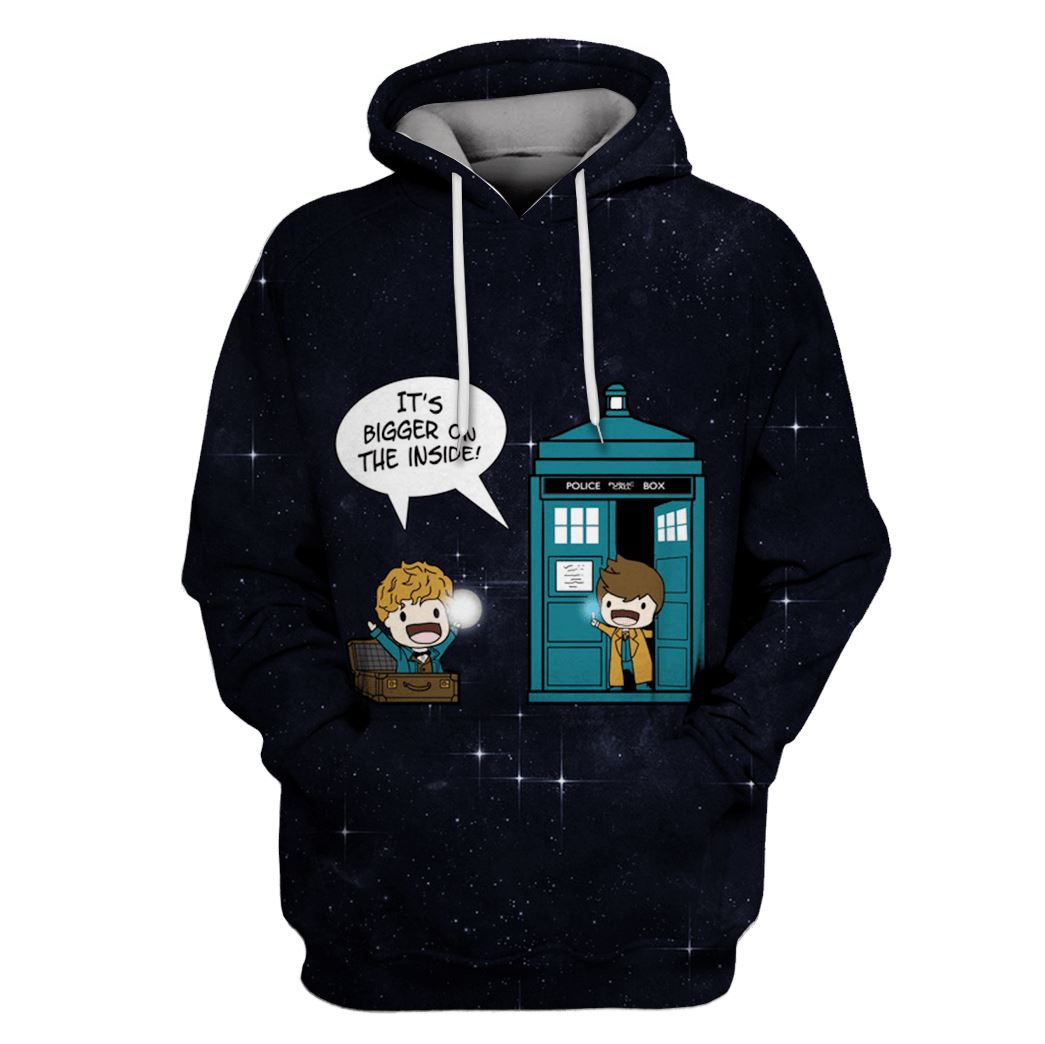 Doctor Who It’s Bigger On The Inside Custom T-shirt – Hoodies Apparel – Unisex Hoodie For Men and Women – OwlOhh