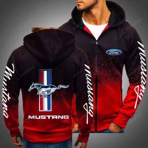 Ford Mustang Men and Women 3D Hoodie and Zip Hoodie Ford Mustang 3D Shirt Ford Mustang 3D All Over Printed Shirt Limited Edition  – OwlOhh