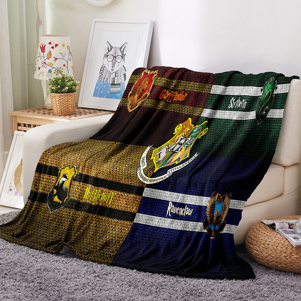 Harry Potter Blanket 528 Custom Print Blanket – Flannel Blanket – OwlOhh