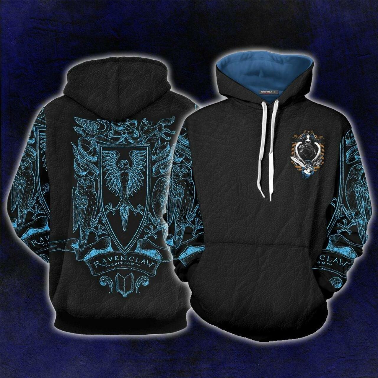 Ravenclaw Edition Harry Potter 3D Hoodie All Over Print Hoodie420  – OwlOhh