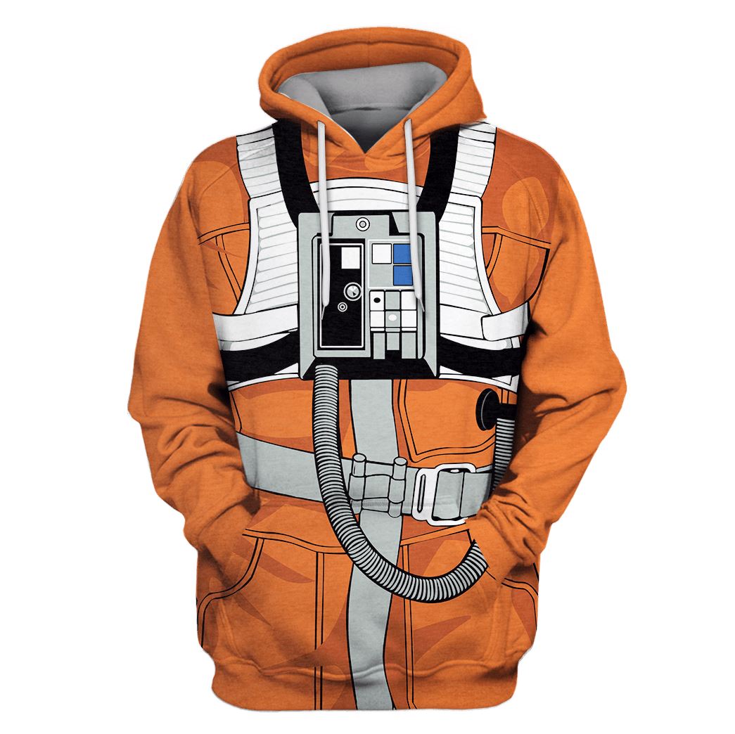 Star War X-Wing Pilot Custom T-Shirt Hoodies Apparel – Unisex Hoodie For Men and Women – OwlOhh