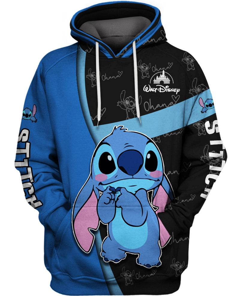 Stitch Pullover Hoodie For Men and Women – OwlOhh