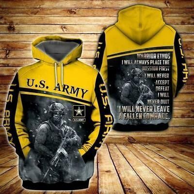 Us Army Veteran Skeleton Version 2 Pullover And Zip Pered Hoodies Custom 3D Graphic Printed 3D Hoodie All Over Print Hoodie For Men For Women  - OwlOhh